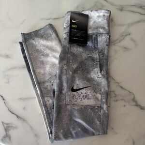 Nike Kids Marble Gray Leggings